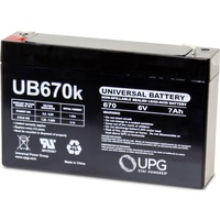 UB670 AGM Battery SLA