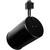 Track Light Fixture - Flat Back Cylinder - Black  Thumbnail