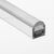 6.56 ft. Anodized Aluminum REGULOR ZWK Channel with Aluminum Insert Thumbnail