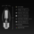500 Lumens - 5.5 Watt - 2700 Kelvin - LED Chandelier Filament Bulb - 3.5 in. x 1.4 in. Thumbnail