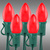 25 ft. Opaque Red C7 Christmas String Lights - (25) Bulbs Thumbnail