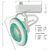 Nora NTL-205W - High Tech Acrylic Low Voltage Track Fixture - White Thumbnail