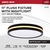 1700 Lumens - 24 Watt - 12 in. Color Selectable LED Surface Mount Downlight Fixture with Nightlight Mode Thumbnail