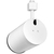 Track Light Fixture - Flat Back Cylinder - White Thumbnail