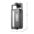 14 in. x 6 in. Outdoor Wall Sconce Fixture - Clear Glass - Black Finish Thumbnail