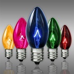 Multi-Color C7 Incandescent Christmas Light Bulbs - Category Image