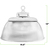 14,600 Lumens - 100 Watt - 5000 Kelvin - UFO LED High Bay Fixture with Direct and Indirect Light - Sensor Ready Thumbnail