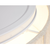15 in. Color Selectable LED Flush Mount Ceiling Light Fixture - Fabric Shade - Beige Finish Thumbnail