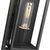 14 in. x 6 in. Outdoor Wall Sconce Fixture - Clear Glass - Black Finish Thumbnail