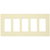 Decorator Wall Plate - Light Almond - 5 Gang Thumbnail