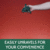 26 ft. LED Mini Lights - (50) Red 5mm Bulbs - 6 in. Bulb Spacing - Green Wire - Case of 24 Thumbnail
