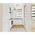 15 in. Color Selectable LED Flush Mount Ceiling Light Fixture - Fabric Shade - Beige Finish Thumbnail