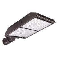 42,800 Lumens - LED Flood Light Fixture - 4000 Kelvin - 300 Watt - 143 Lumens Per Watt - Replaces a 1000 Watt Metal Halide - Slipfitter Mount - 120-277 Volt - Halco 24905