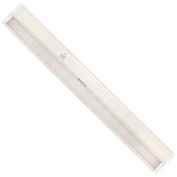 28 in. - Color Selectable LED Under Cabinet Light Fixture - 17 Watt - Kelvin 3000-4000-5000 - 1370 Lumens - White - 90 CRI - 120 Volt - Nuvo 63-504
