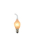 6 Watt - Frost - Flame Tip - Silicone Flame Chandelier Bulb Thumbnail