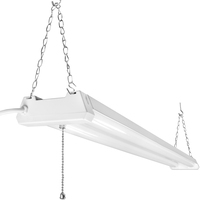 4000 Lumens - 40 Watt - 4000 Kelvin - 4 ft. LED Shop Light - 2 Lamp Fluorescent Equal - 120 Volt - PLT-11668