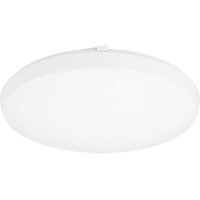 1600 Lumens - 24 Watt - 4000 Kelvin - 14 in. LED Surface Mount Downlight Fixture - 120 Watt Incandescent Equal - Round - White Trim - Dimmable - 120 Volt - Lithonia FMLRL 14 20840 M4