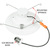 840 Lumens - 12 Watt - 4000 Kelvin - 5-6 in. LED Downlight Fixture Thumbnail