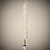 450 Lumens - 5 Watt - 4000 Kelvin - LED T10 Tubular Filament Bulb - 12.01 in. x 1.26 in.  Thumbnail