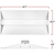 4000 Lumens - 2 x 4 LED Troffer - 32 Watt - 4000 Kelvin Thumbnail