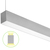 4 ft. Color Selectable Architectural LED Linear Fixture - Up/Down Light - 6200 Total Lumens - Silver Thumbnail