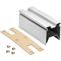 5.5 in. Line Joiner and Linking Bracket - Wood Finish - For Use with select PLT LED Suspension Fixtures - PLT-90500