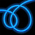 Flexible LED Neon Rope Light - Blue Thumbnail