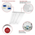 3 Wattages - 3 Lumen Outputs - 3 Colors - 2 x 4 Selectable LED Troffer Fixture Thumbnail