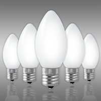 C9 7W WHITE OPAQUE