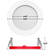 1150 Lumens - 14 Watt - 6 in. Color Selectable Fire Rated LED Downlight Fixture Thumbnail