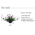 45 in. Wide Purple and Yellow Petunia Topiary - UV Resistant Thumbnail