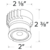 950 Lumens - 10.5 Watt - 3000 Kelvin - 2 in. LED Light Engine Thumbnail