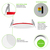 1150 Lumens - 14 Watt - 6 in. Color Selectable Fire Rated LED Downlight Fixture Thumbnail