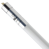 9 in. LED T5 Tube - 6500 Kelvin - 270 Lumens - Type B - Operates Without Ballast - F6T5 Replacement - 3 Watt - Double-Ended Power - 120-277 Volt - Case of 10 - Satco S11903
