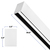 8 ft. Wattage and Color Selectable Architectural LED Linear Fixture with Regressed Lens - Up/Down Light - 9,115 Total Lumens - White Thumbnail
