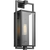 17 in. x 7 in. Outdoor Wall Sconce Fixture - Clear Glass - Black Finish Thumbnail