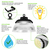 33,650 Lumens - 240 Watt - 4000 Kelvin - UFO LED High Bay Fixture with Direct and Indirect Light - Sensor Ready Thumbnail