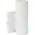 7 in. LED Outdoor Wall Sconce Fixture - Up or Down Installation - White Finish Thumbnail