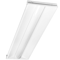 4437 Lumen Max - 29 Watt Max - 1 x 4 Wattage and Color Selectable LED Troffer Fixture - Watts 15-19-24-29 - Kelvin 3500-4000-5000 - 120-277 Volt - Halco 81779