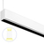 8 ft. Wattage and Color Selectable Architectural LED Linear Fixture with Regressed Lens - Up/Down Light - 9,115 Total Lumens - White Thumbnail