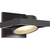 5 in. LED Wall Sconce with Pivoting Head - Textured Black Finish Thumbnail