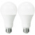 Natural Light - 1600 Lumens - 17 Watt - 3000 Kelvin -  LED A21 Light Bulb - 2 Pack Thumbnail