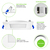 800 Lumens - 12 Watt - 4 in. Color Selectable New Construction LED Downlight Fixture Thumbnail