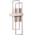 20 in. x 8 in. LED Wall Sconce Fixture - Up or Down Installation - Frosted Glass - Nickel Finish Thumbnail