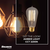 40 Watt - Edison Bulb - Incandescent Vintage Light Bulb - 120 Lumens - 5 in. x 2.5 in.  Thumbnail