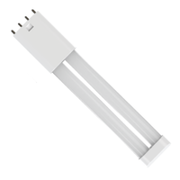 1150 Lumens - 8.5 Watt - Color Selectable LED PL-L Lamp - Kelvin 3000-3500-4000-5000-6500 - Replaces 18W CFL - 2 Pin 2G11 Base - Ballast Bypass - 120-277 Volt - PLT-20337