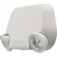 Emergency Light Fixture - LED Lamp Heads - 3 Watt - 90 Min. Operation - 120/277 Volt - Lithonia EU2L M12