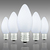 (NEW Technology) C7 - Cool White - Opaque LED - VividCore Premium - 50% Brighter Thumbnail