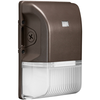 4015 Lumen Max - 30 Watt Max - Wattage and Color Selectable LED Mini Wall Pack Fixture - Watts 20-25-30 - Kelvin 3000-4000-5000 - Integrated Photocell - 120-277 Volt - PLT-13363