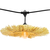 15 ft. Patio Stringer - Comes with (10) LED S14 Filament Bulbs and (10) Straw Shades Thumbnail